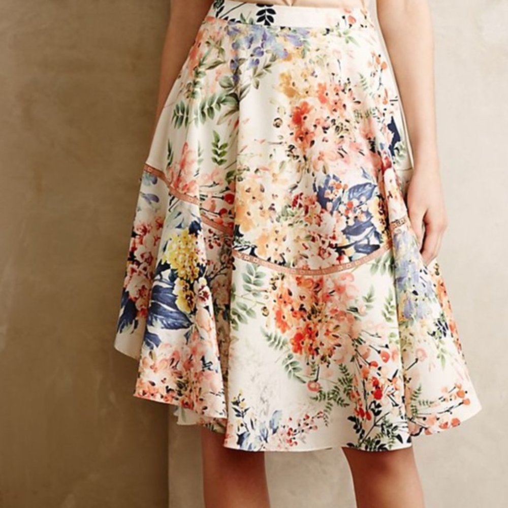 Ranna Gill for Anthropologie Skirt Size 8